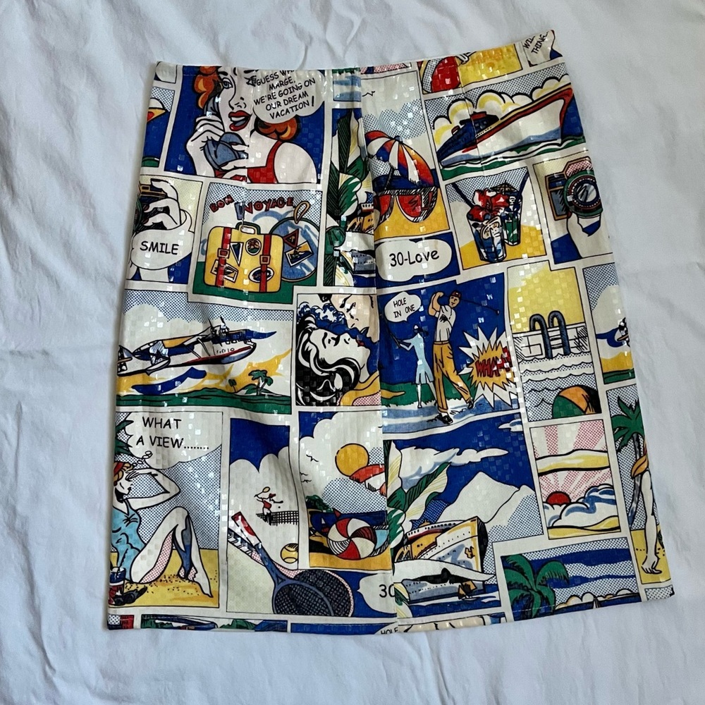 Pop Art Comic Skirt